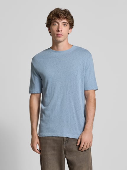 Marc O'Polo DENIM Regular Fit T-Shirt aus reiner Baumwolle Blau 4