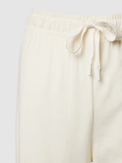 BOSS Straight leg sweatpants met tunnelkoord Wit - 2