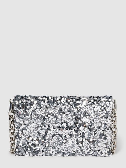 Abro Clutch met pailletten Zilver - 4