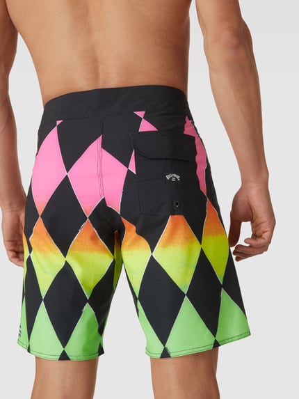 Billabong Zwembroek met all-over motief, model 'SUNDAYS AIRLITE' Zwart - 3