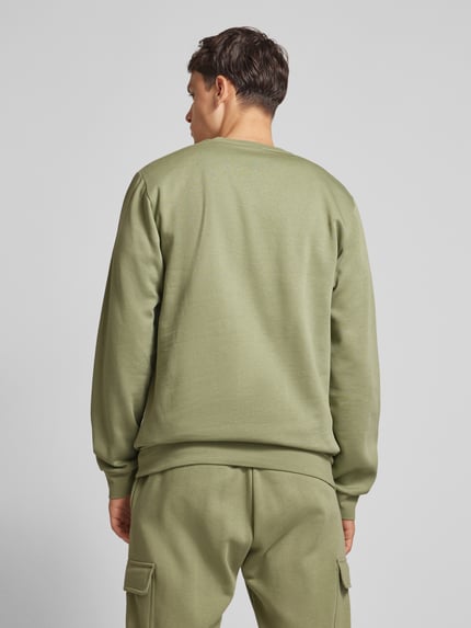 adidas Sportswear Sweatshirt mit Label-Stitching Modell 'FEELCOZY' Oliv 5
