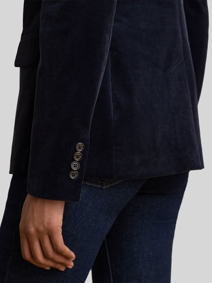 Lauren Ralph Lauren Regular Fit Kurzblazer mit Logo-Applikation Marine 6