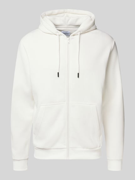 JACK & JONES Sweatjacke mit Kapuze Modell 'BRADLEY' Offwhite 2