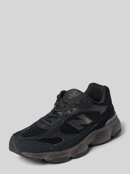 New Balance Sneaker aus Leder-Mix BLACK 1