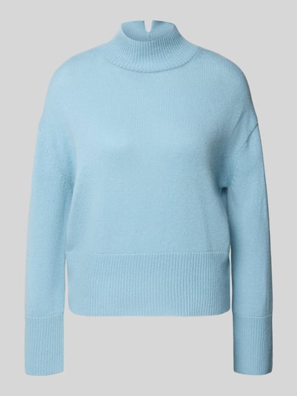 someday. Strickpullover aus reinem Kaschmir Modell 'Tenni' Eisblau 2
