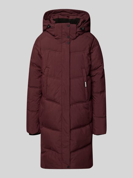 khujo Puffer Jacket mit Kapuze Modell 'Graya' Bordeaux 2