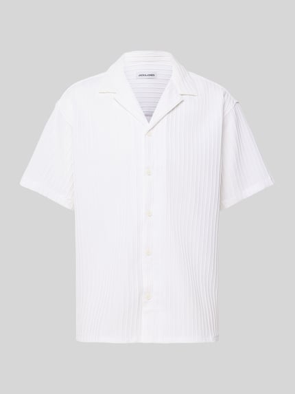 JACK & JONES Koszula casualowa z listwą guzikową model ‘MASSIMO’ Biały 2