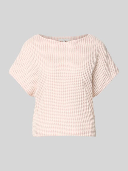 OPUS t-shirt o kroju regular fit z mieszanki bawełny model 'Gutina' Jasnoróżowy 2
