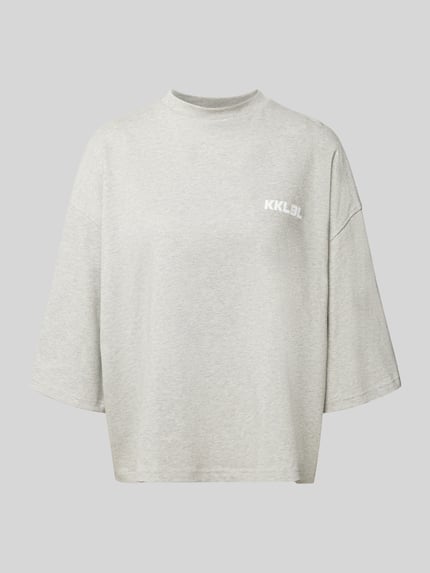 Oversized T-shirt met ronde hals Shop The Look MANNEQUINE