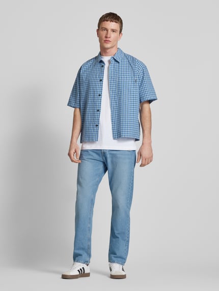 JACK & JONES Jeans mit 5-Pocket-Design Modell 'CHRIS' Jeansblau 1