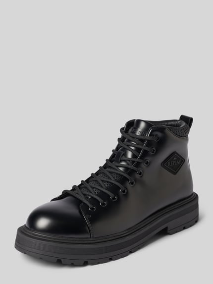 Replay Boots mit Label-Detail Modell 'OBLIVION' Black 1
