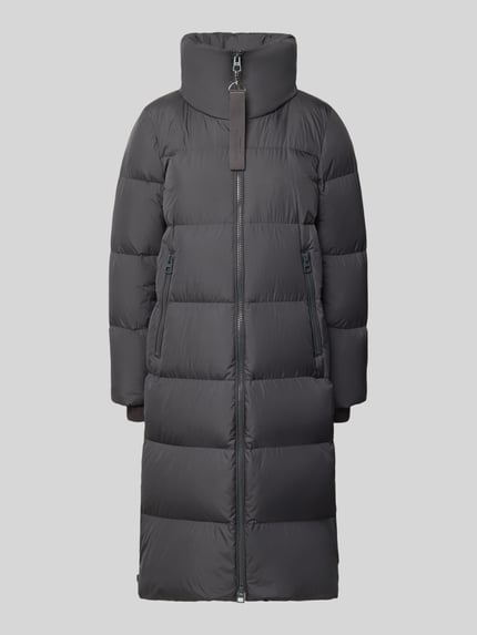 Marc O'Polo Regular Fit Daunenmantel mit abnehmbaren Rucksackriemen Anthrazit 2