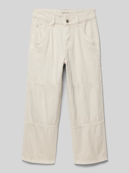 Tom Tailor Stoffhose mit 5-Pocket-Design Beige 1
