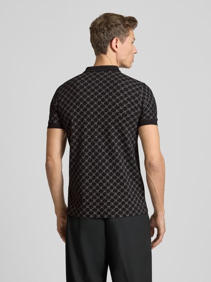 JOOP! COLLECTION Koszulka polo o kroju regular fit z wyhaftowanym logo model ‘Paigam’ Czarny 5