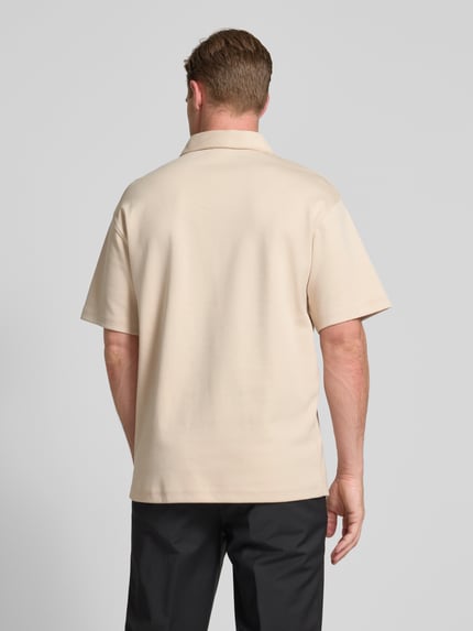 Selected Relaxed fit poloshirt van puur katoen, model 'RELAXEJEORGE' Zand - 5