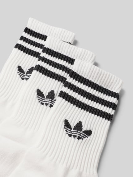 adidas Originals Socken mit Label-Print im 3er-Pack Weiss 2