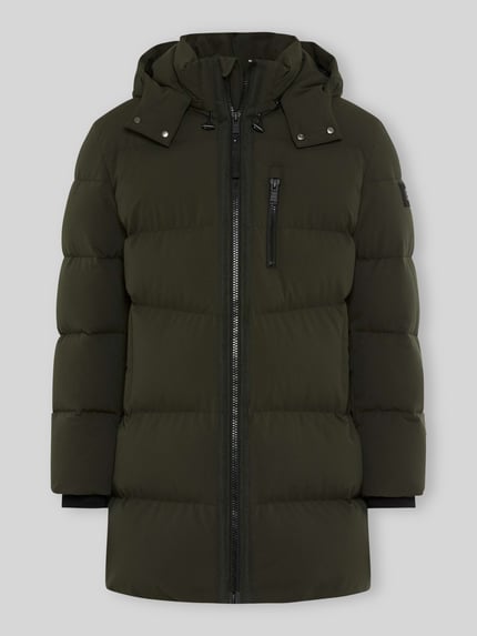 Brax Puffer Coat mit Kapuze Oliv 2