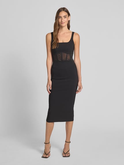 Lipsy Cocktailkleid mit Square-Neck-Ausschnitt Black 4