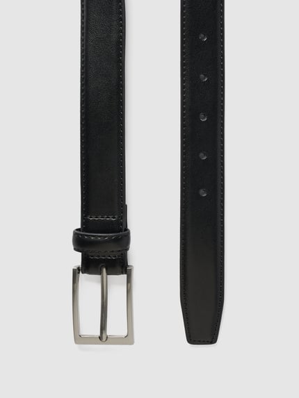 Montego Gürtel aus Leder Black 3
