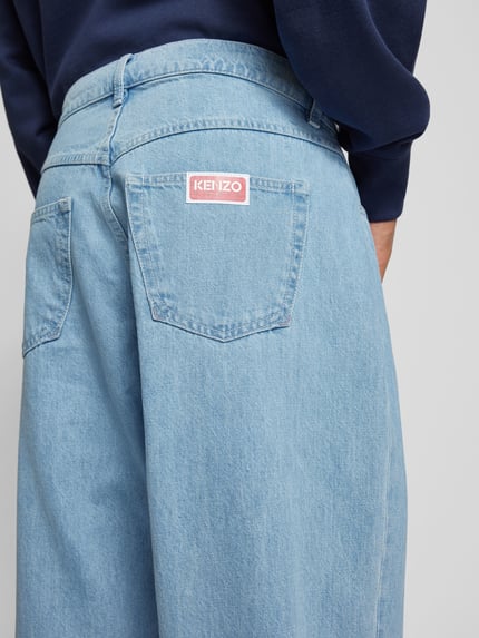 Kenzo Jeansy z 5 kieszeniami Jeansowy niebieski 3