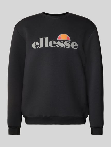 Sweatshirt met labelprint, model 'CORVARO' Shop The Look MANNEQUINE