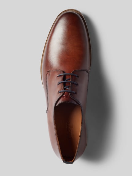 LLOYD Buty derby ze skóry model ‘DAKIN’ Średniobrązowy 3