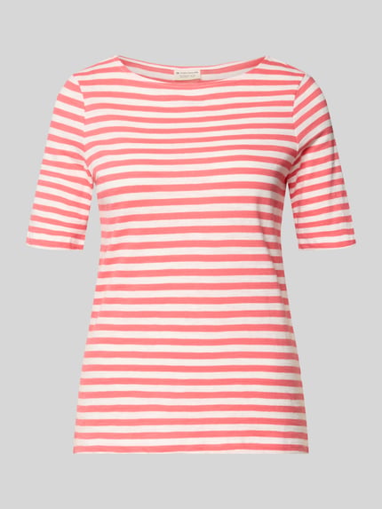 Tom Tailor regular fit T-shirt van puur katoen Koraal - 2