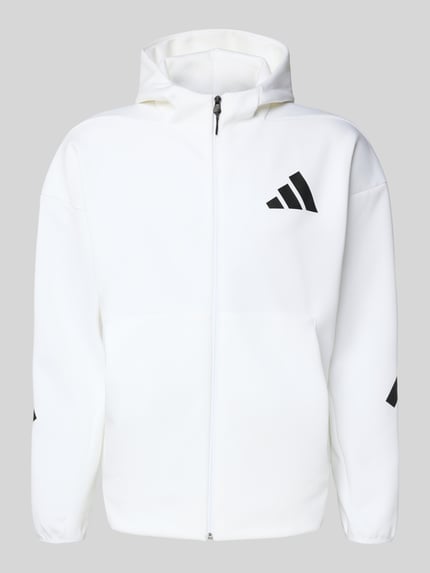 adidas Sportswear Sweatjack met ritssluiting Wit - 2