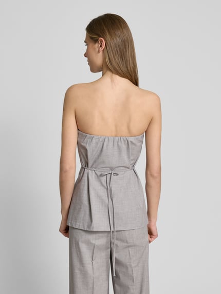 LeGer Bandeau-top, model 'Jale' - LeGer Studio-collectie Lichtgrijs - 5