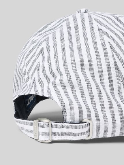 Barbour Czapka z daszkiem z czystej bawełny model 'CRESSWELL' Granatowy 3