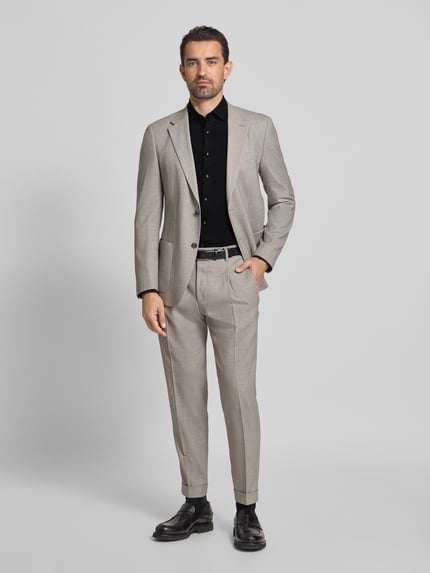 OLYMP No. Six Super Slim Business-Hemd mit Kentkragen Black 1