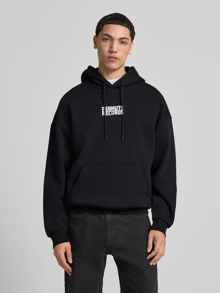 ONLY & SONS Oversized Hoodie aus Baumwoll-Mix Modell 'PEANUTS BACK' Black 4