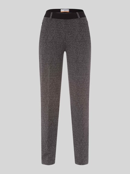 Raphaela By Brax Spodnie w kroju slim fit z mieszanki materiałów z dodatkiem wiskozy Antracytowy 2