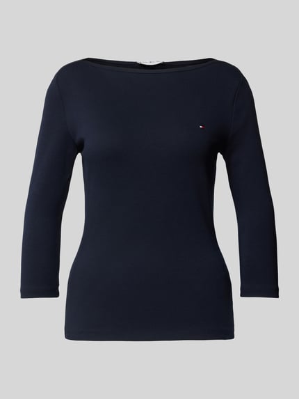 Tommy Hilfiger 3/4-shirt met boothals model 'NEW CODY' Donkerblauw - 2