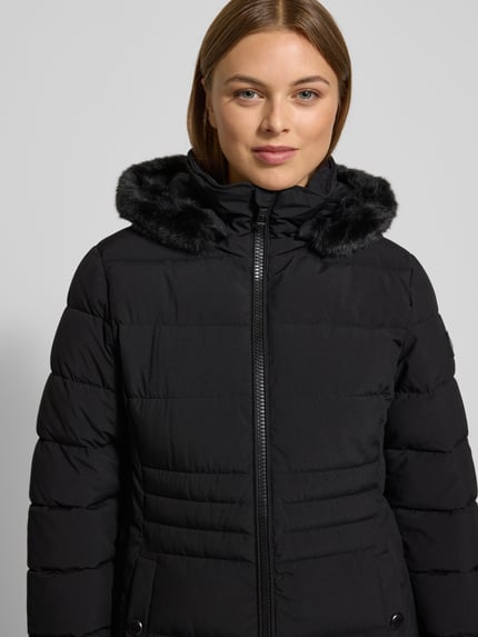 NAUTGÅRD Steppmantel mit Zweiwege-Reißverschluss Black 3