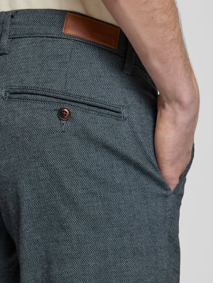 JACK & JONES Chinosy o kroju slim fit z dodatkiem streczu model ‘Marco’ Ciemnoniebieski 3