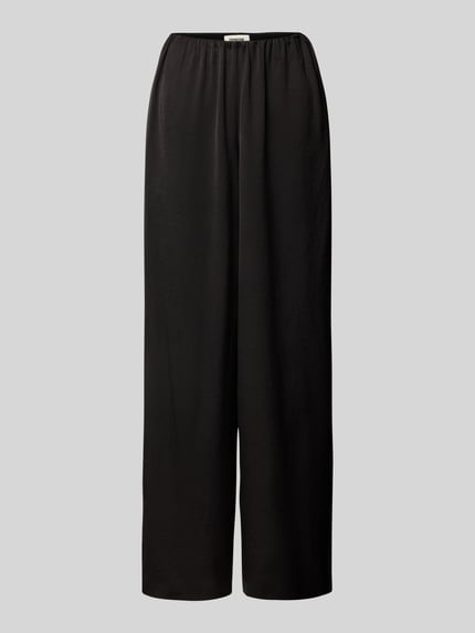 DRYKORN Stoffhose mit elastischem Bund Dunkelbraun Melange 2