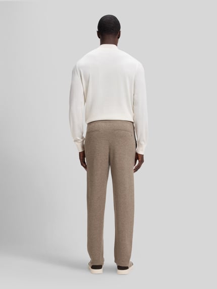 BOSS Regular Fit Jogginghose mit Logo-Detail Taupe 5