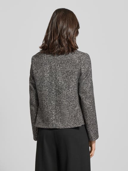 windsor. Jacke mit Umlegekragen und Knopfverschluss Dunkelgrau Melange 5