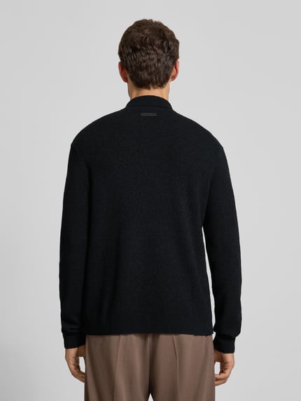 CK Calvin Klein Wollen jack met kentkraag Zwart - 5