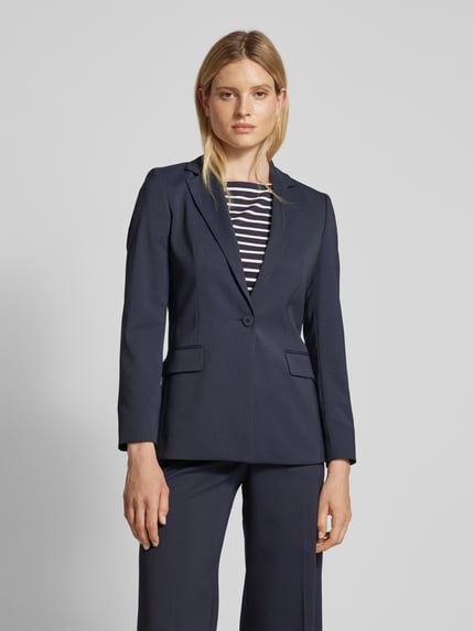 HUGO Blazer met reverskraag, model 'ATANA' Marineblauw - 4