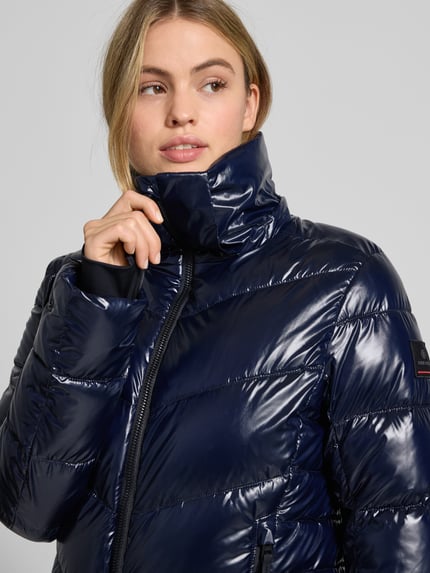 FIRE + ICE Puffer jacket met capuchon model 'SAELLY2' Donkerblauw - 3