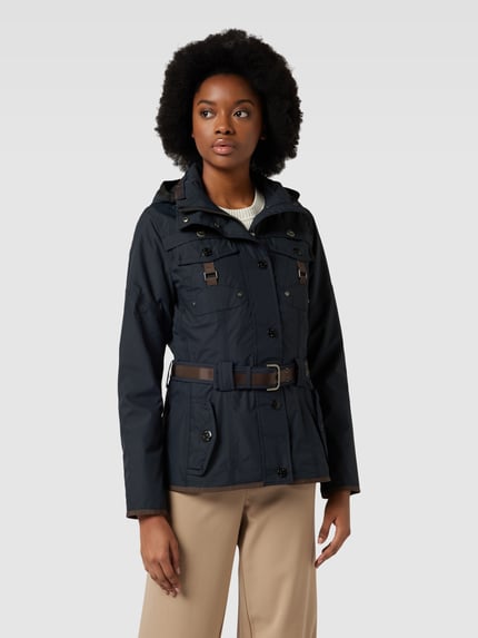 Wellensteyn Shaped Fit Jacke mit Taillengürtel Modell 'CHOCANDY' Marine 4