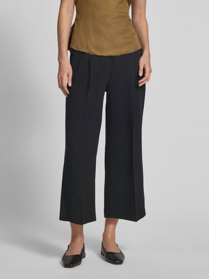 someday. Bootcut Fit Stoffhose aus Viskose-Leinen-Mix Modell 'Celino' Black 4