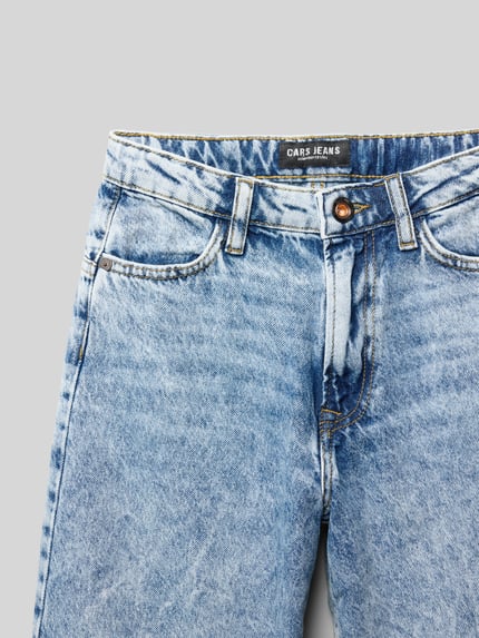 Cars Jeans High Rise Jeansshorts mit Eingrifftaschen Modell 'WAGO' Hellblau 2