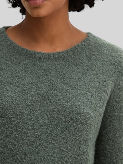 Marc O'Polo Pullover mit Bouclé-Struktur Aqua 3