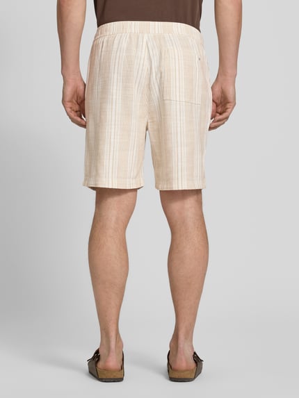 s.Oliver RED LABEL Szorty o kroju relaxed fit z czystej bawełny Beżowy 5