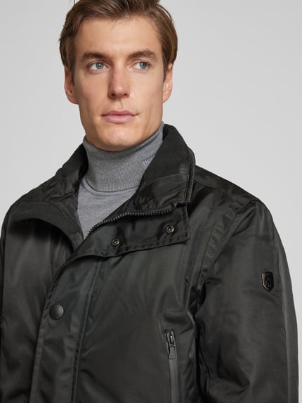 Wellensteyn Parka z kieszeniami z patką model „Halifax” Czarny 6
