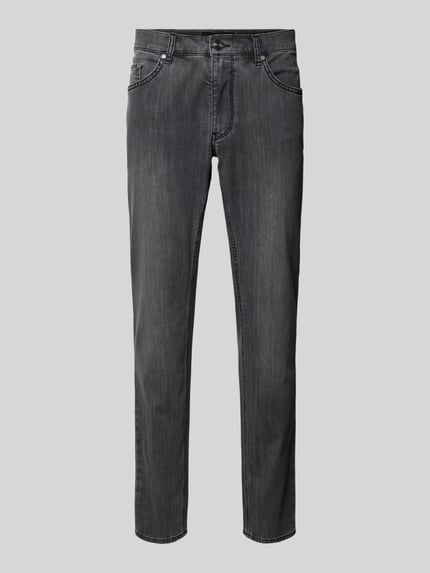 Brax Comfort fit jeans in 5-pocketmodel model 'Cooper' Middengrijs - 2