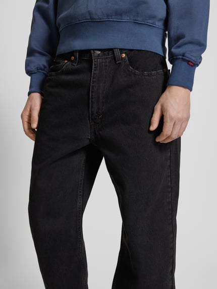Levi's® Loose straight fit jeans met steekzakken Zwart - 3
